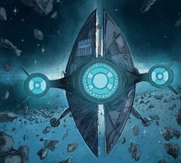 Blue Sun 222 space vessel